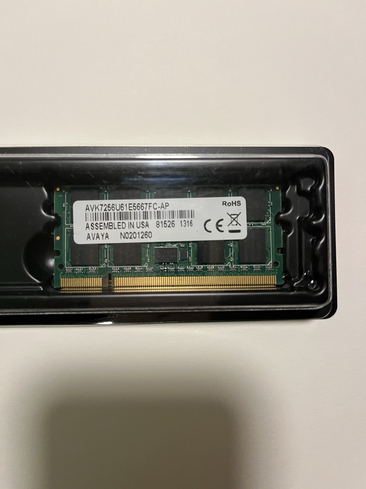 Avaya DDR2 SDRAM DIMM ECC Memory Server RAM 1GB PC2-5300 DDR2-667 240-Pin