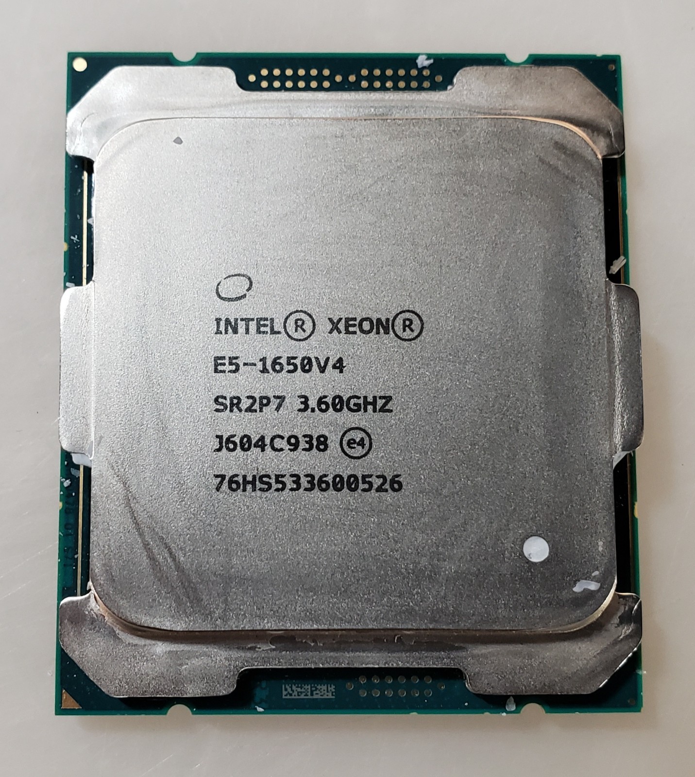 Intel Xeon E5-1650V4 SR2P7 3.60GHz 6-Core CPU Processor