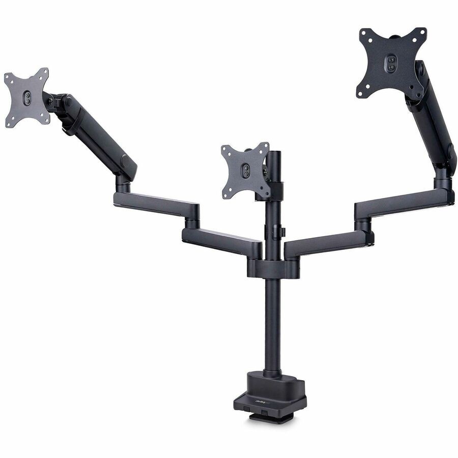 StarTech Desk Mount Triple Monitor Arm For Up To Three 27in Screens, VESA