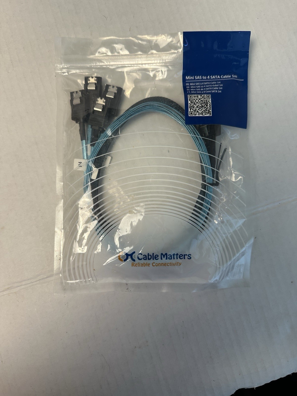Cable Matters Mini SAS to 4 SATA Forward Breakout