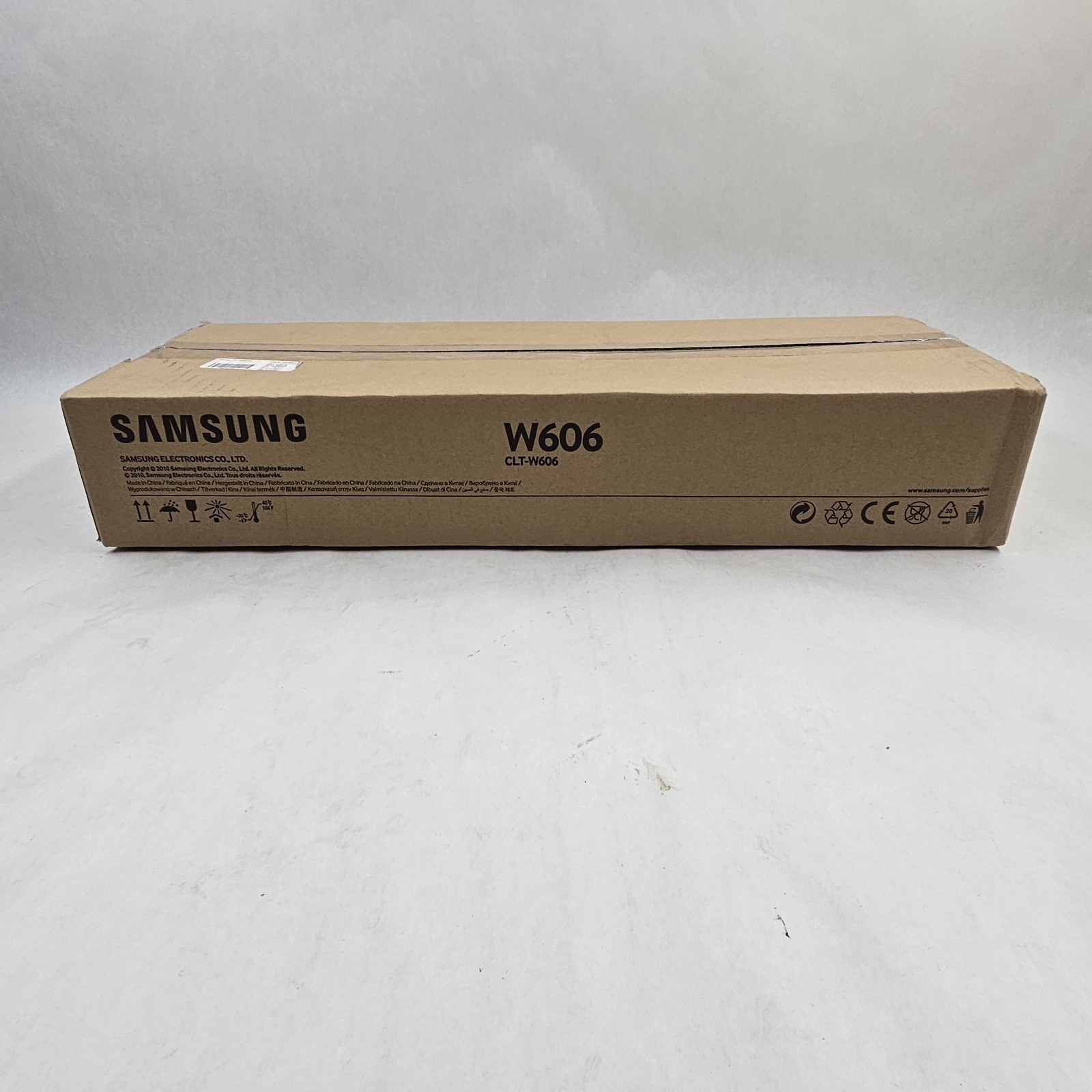 Genuine HP Samsung CLT-W606 Waste Toner Container - Laser - Black, Cyan, Magenta