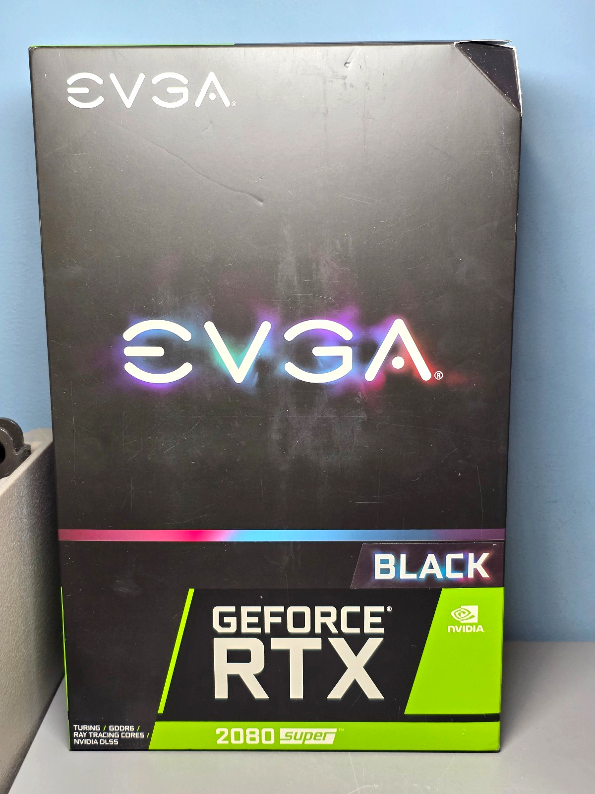EVGA GeForce RTX 2080 Black, 8GB GDDR6, RGB, Nvidia GPU-08G-P4-2081-KR -SEALED