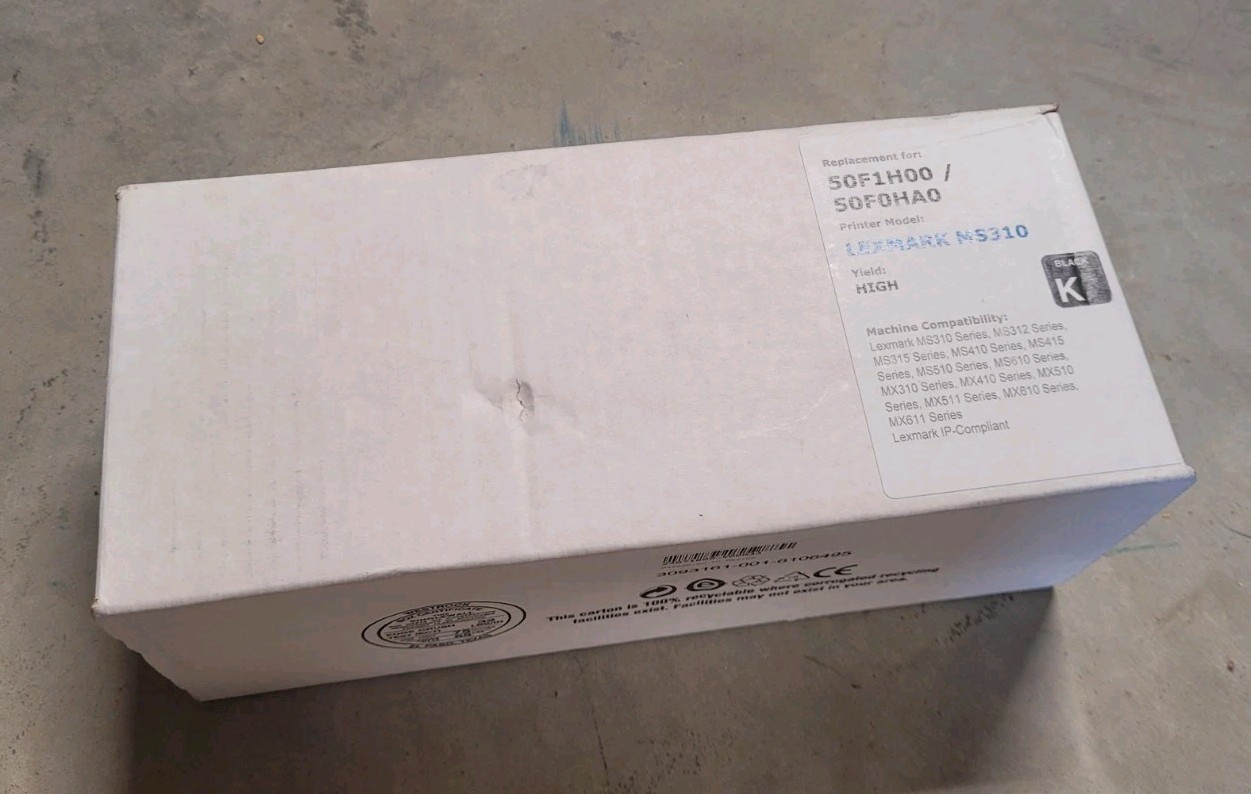 50F1H00 / 50F0HA0 Generic Toner Cartridge For Lexmark (5,000 Pages)