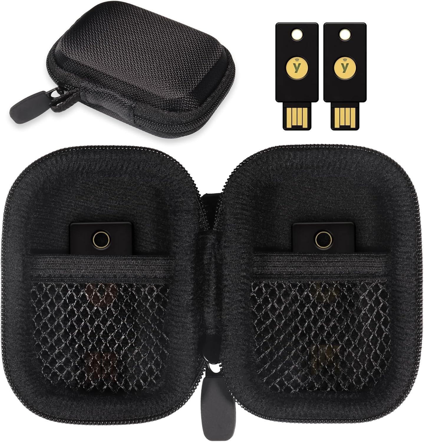 CaseSack Security Key Case compatible with Yubico YubiKey 5Ci NFC, 5Ci, NFC, 5 N