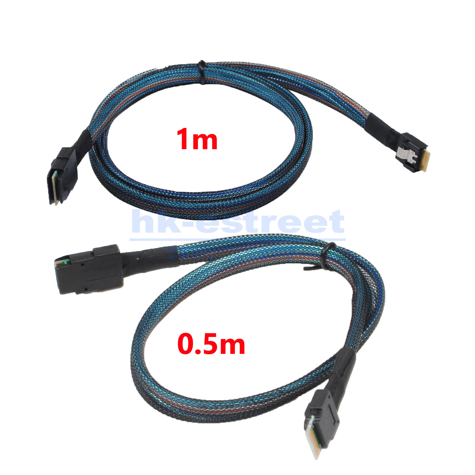 SLIM SAS SF-8654 4I Host to Target MINI SAS 8087 server connection Cable 0.5-1m