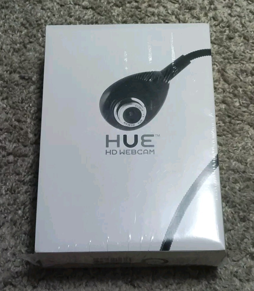 Clique HUE HD Webcam Black 6ft USB Cable 