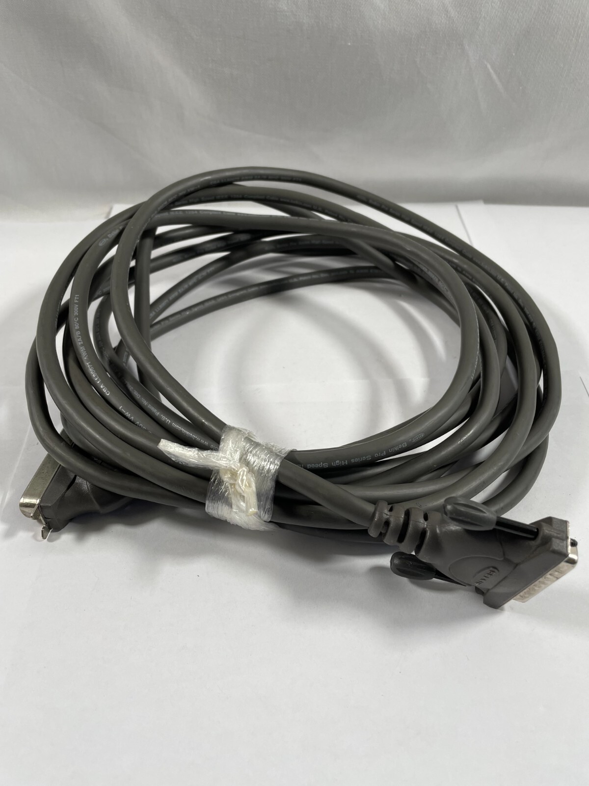 Belkin Pro Series IEEE1284 Printer Cable F2A046-20 Very Long Untested