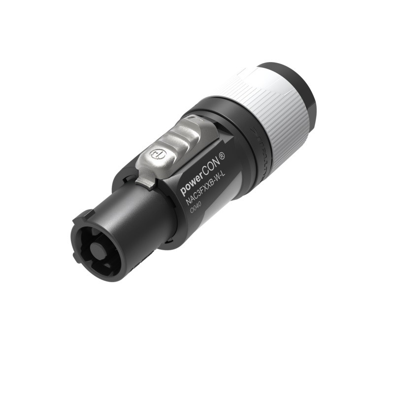 Neutrik Professional PowerCON "OUT" Connector Gray NAC3FXXB-W-L  (10-16mm cable)