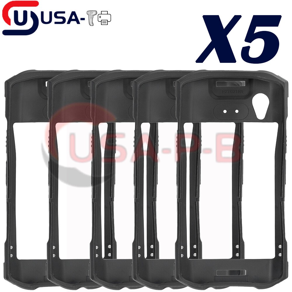 US 5PCS Protective Cover Case Rugged Bumper Boot For Zebra TC21 TC26 Computer