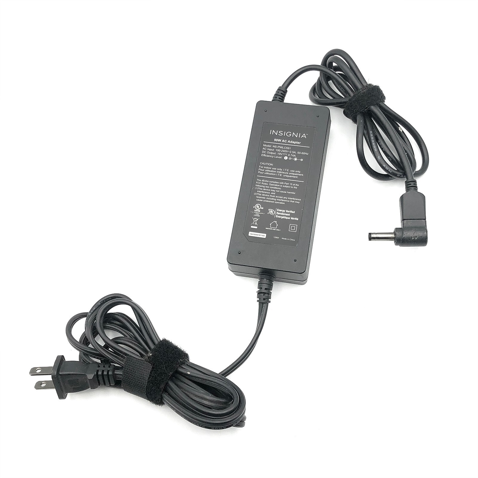Genuine Insignia NS-PWLC591 AC/DC Power Adapter 19V 4.74A 90W 5.5x2.5mm Plug