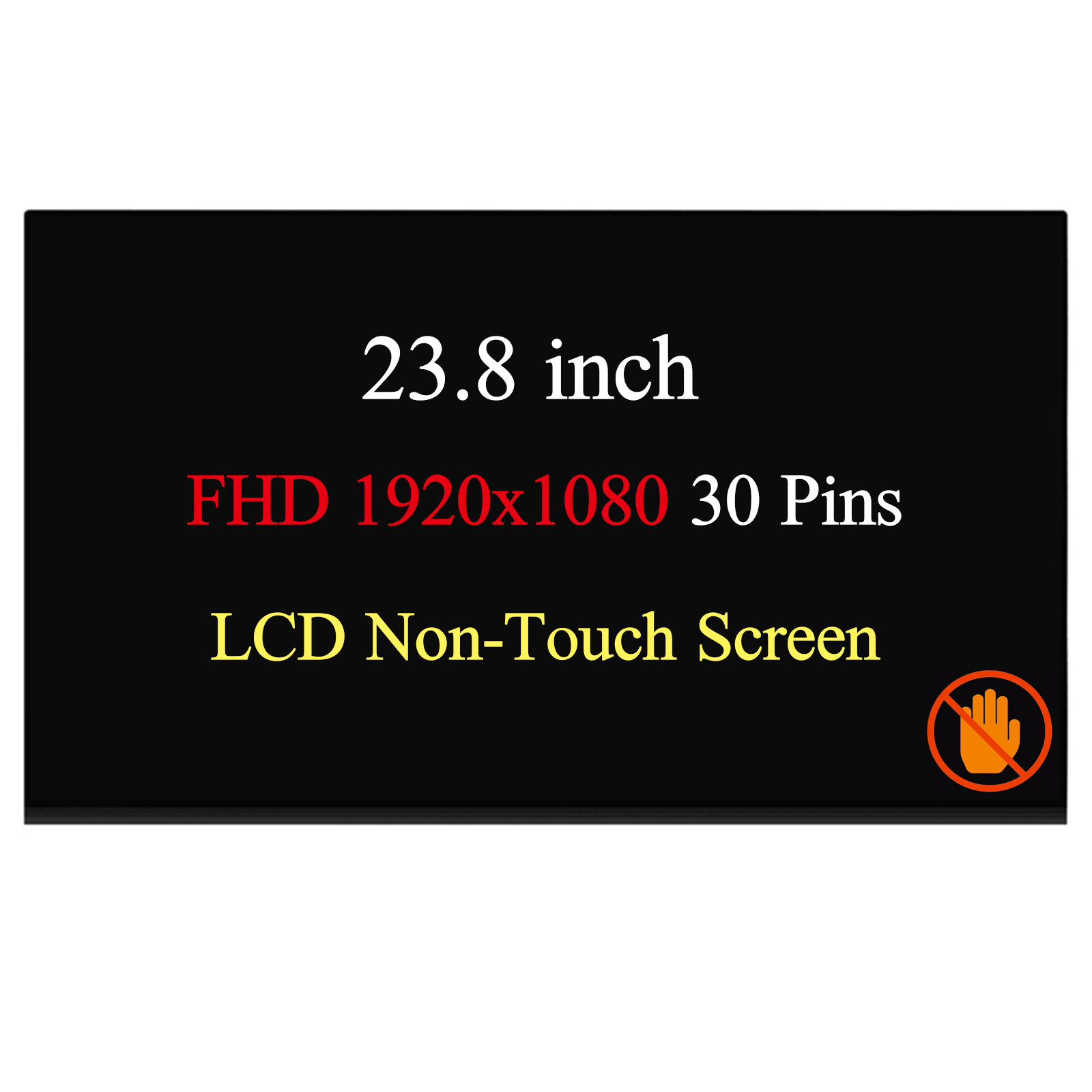 23.8" M238HCA-L3Z LCD Non-Touch Screen Replacement Display Panel FHD 1920x1080