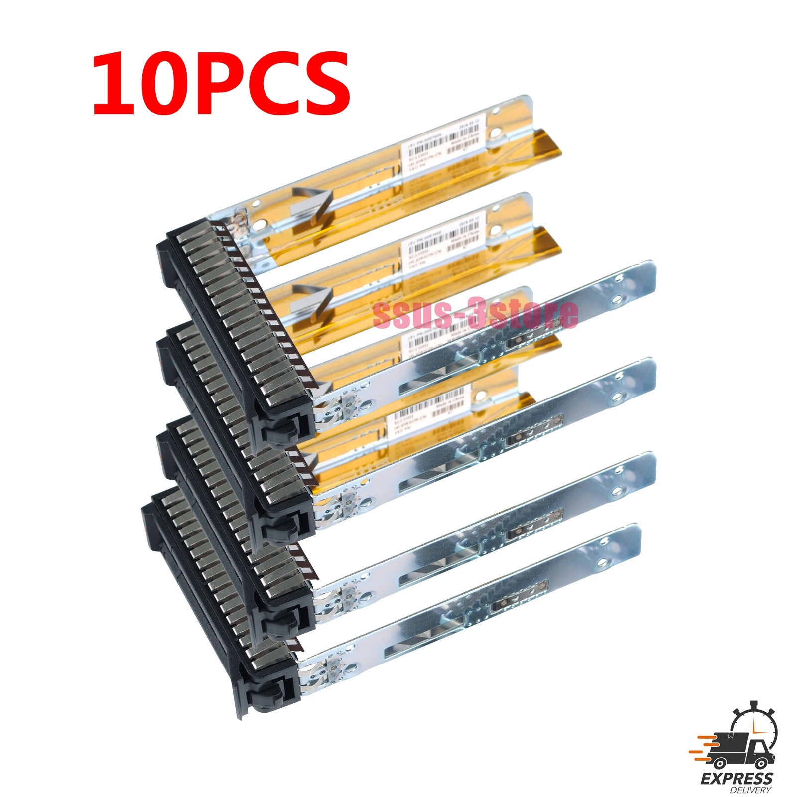 10PCS 00E7600 2.5" SAS/SATA Drive Caddy Tray Sled For IBM X3550 X3650 M5