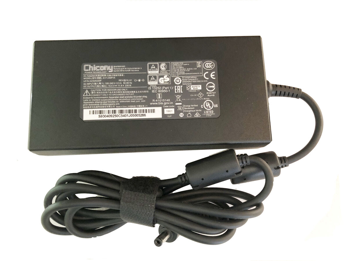 Chicony 19.5V 11.8A 230W A17-230P1A A230A020P AC Adapter 5.5*2.5mm Power Supply