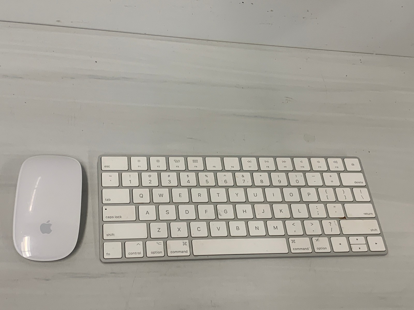 Apple Magic Keyboard A1644 and Magic Mouse A1296 Wireless Bluetooth Bundle