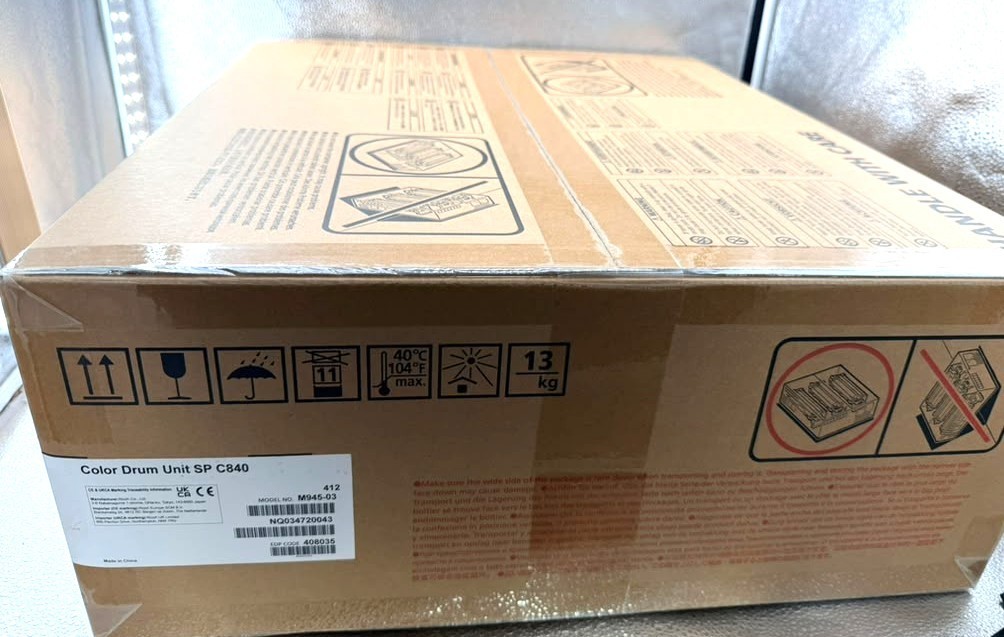 Genuine Ricoh Color Imaging Drum SPC C840dn (408035)