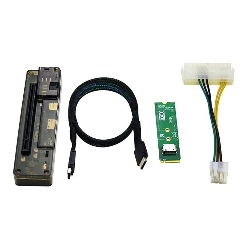 EXP GDC OCuLink GPU Dock with M.2 M Key To OCuLink Aapter GPU Docking Station