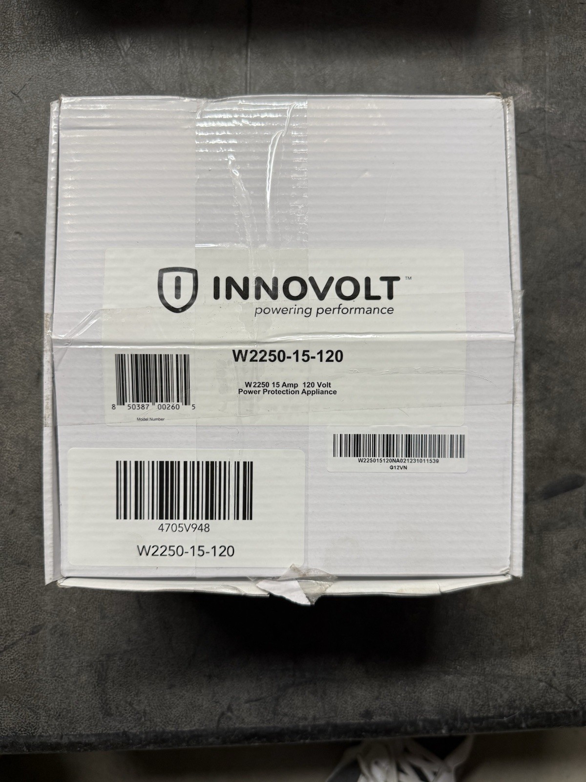 INNOVOLT W2250-15-120 Power Protection Appliance New in Box SEE PHOTOS FAST SHIP