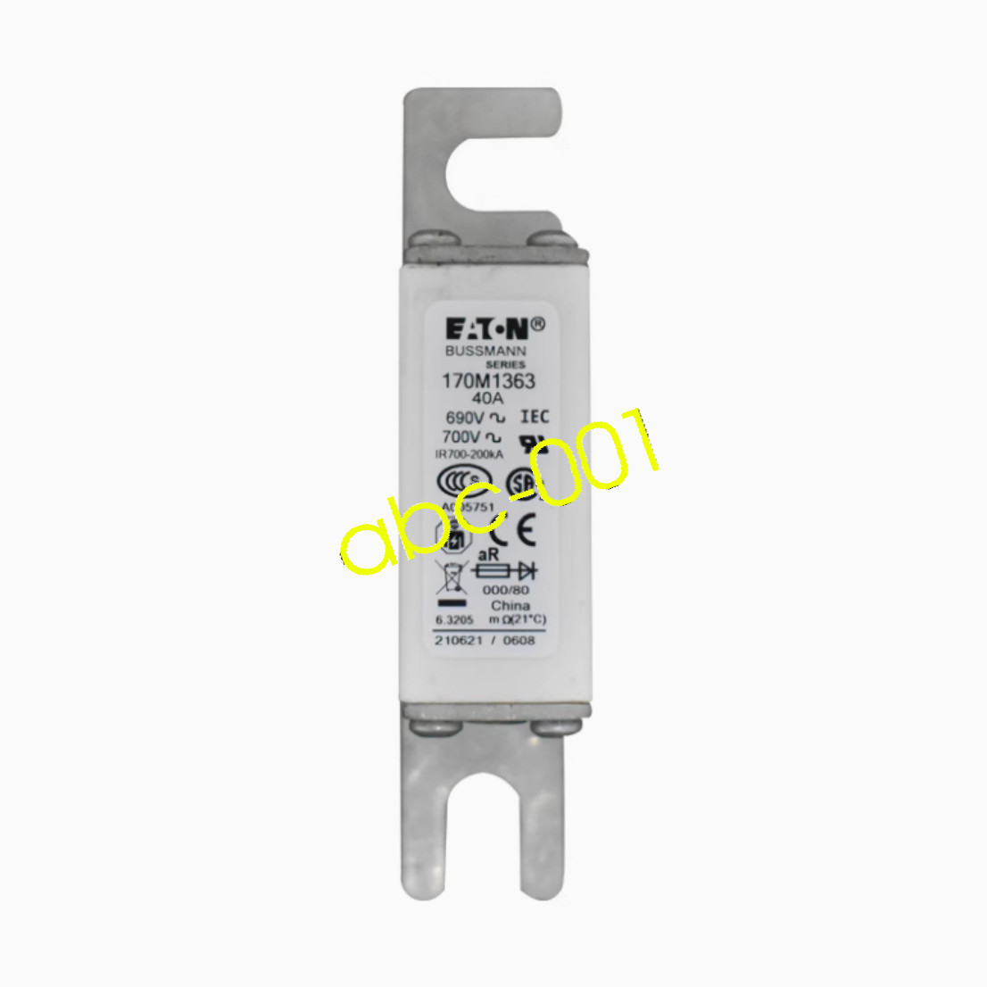10PCS/1Box New Eaton Moeller Bussmann 170M1363 Fuses 40A 690V In Box Brand