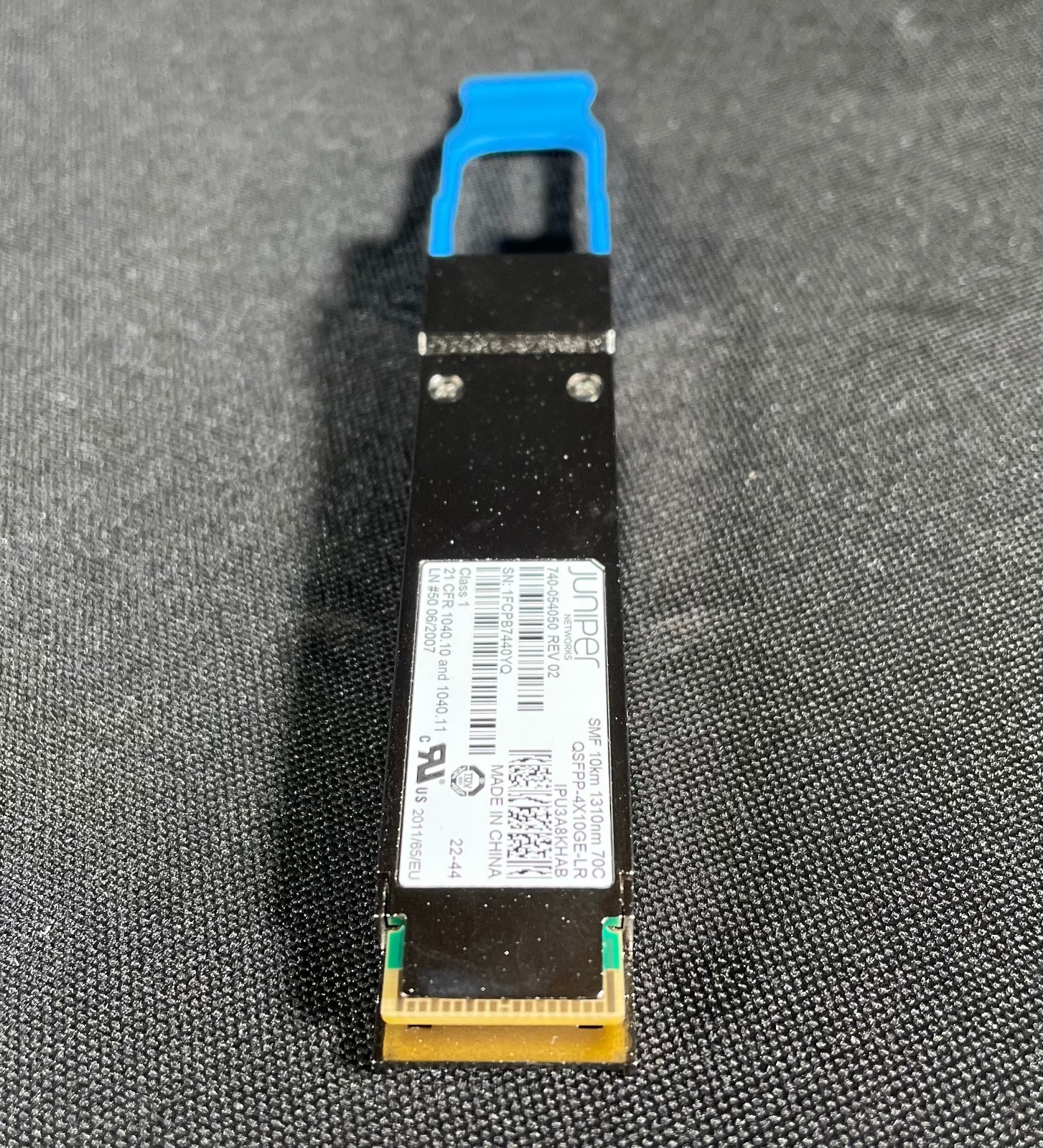 Juniper QSFPP-4X10GE-LR  JNP-QSFP-4X10GE-LR QSFP+ 4x10GbE- LR 740-057315