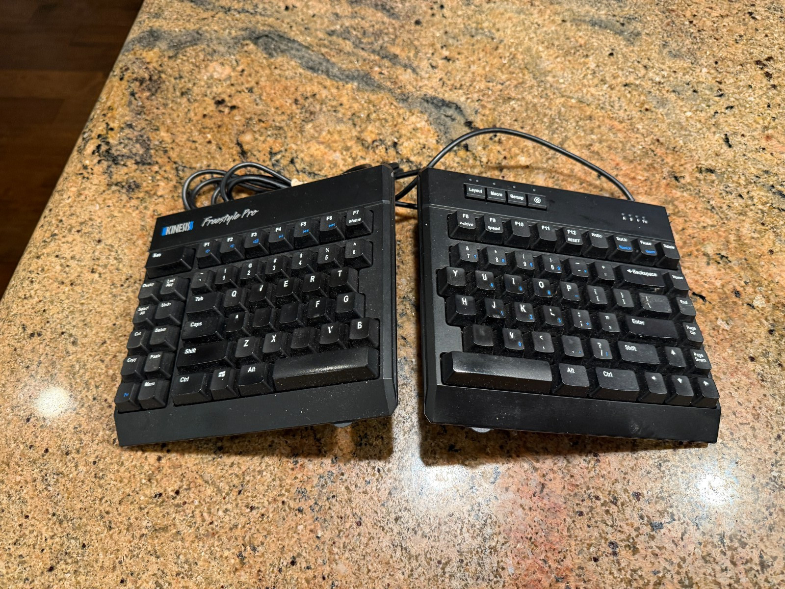 Kinesis Freestyle PRO Split Ergonomic Keyboard with VIP3 Lifters