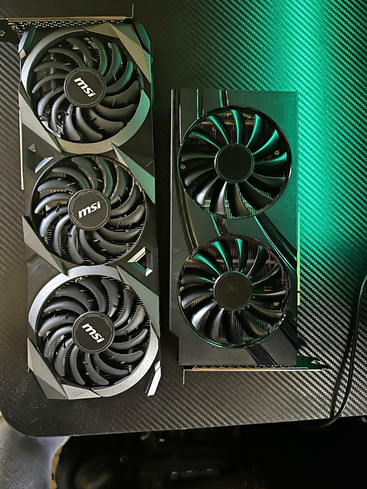 MSI GeForce RTX Graphics Card Lot of 2, DisplayPort/HDMI, PCIe x16