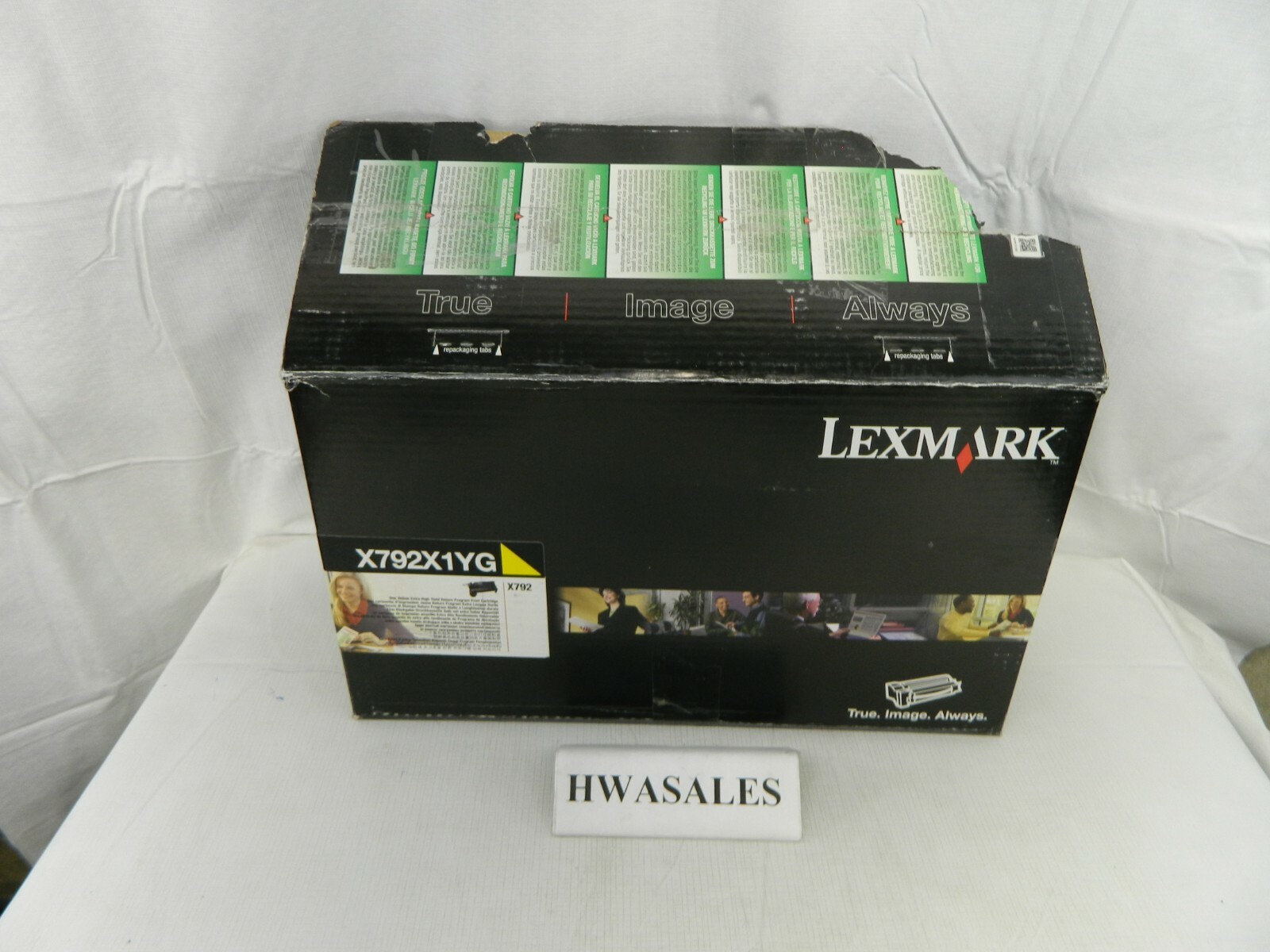 Gen Lexmark X792 X792X1YG Yellow Extra Hi Yld Return Program Print Cartridge 