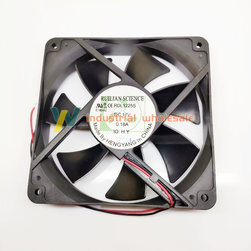 1pc brand new RUILIAN SCIENCE RDL1225S Fan 12V 0.18A 12025 2pin