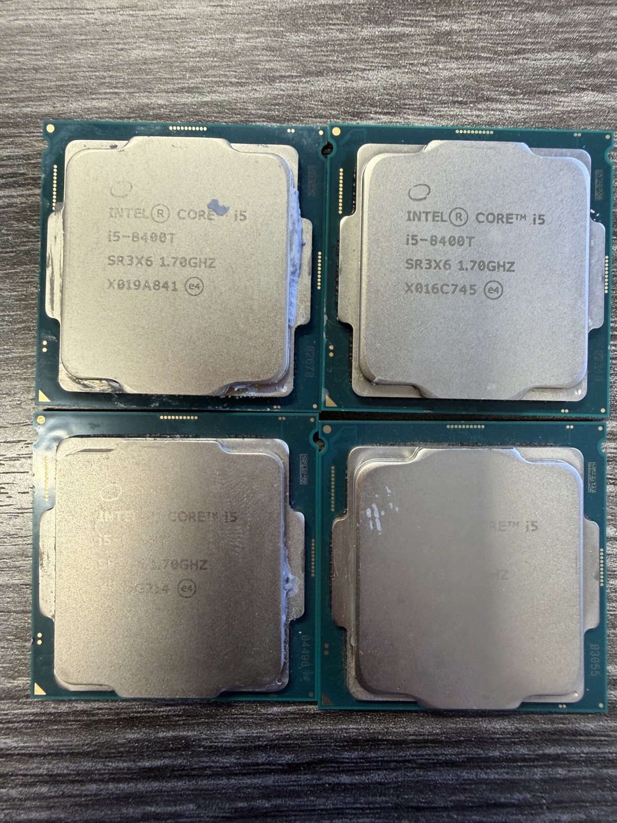 LOT OF 4  Intel Core i5-8400T  1.70GHz 9MB - LGA1151 CPU Processor SR3X6