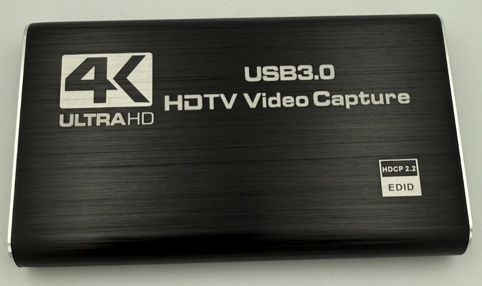 4K Ultra HD USB 3.0 HDTV Video Capture Card HDCP 2.2 EDID Game Capture Box