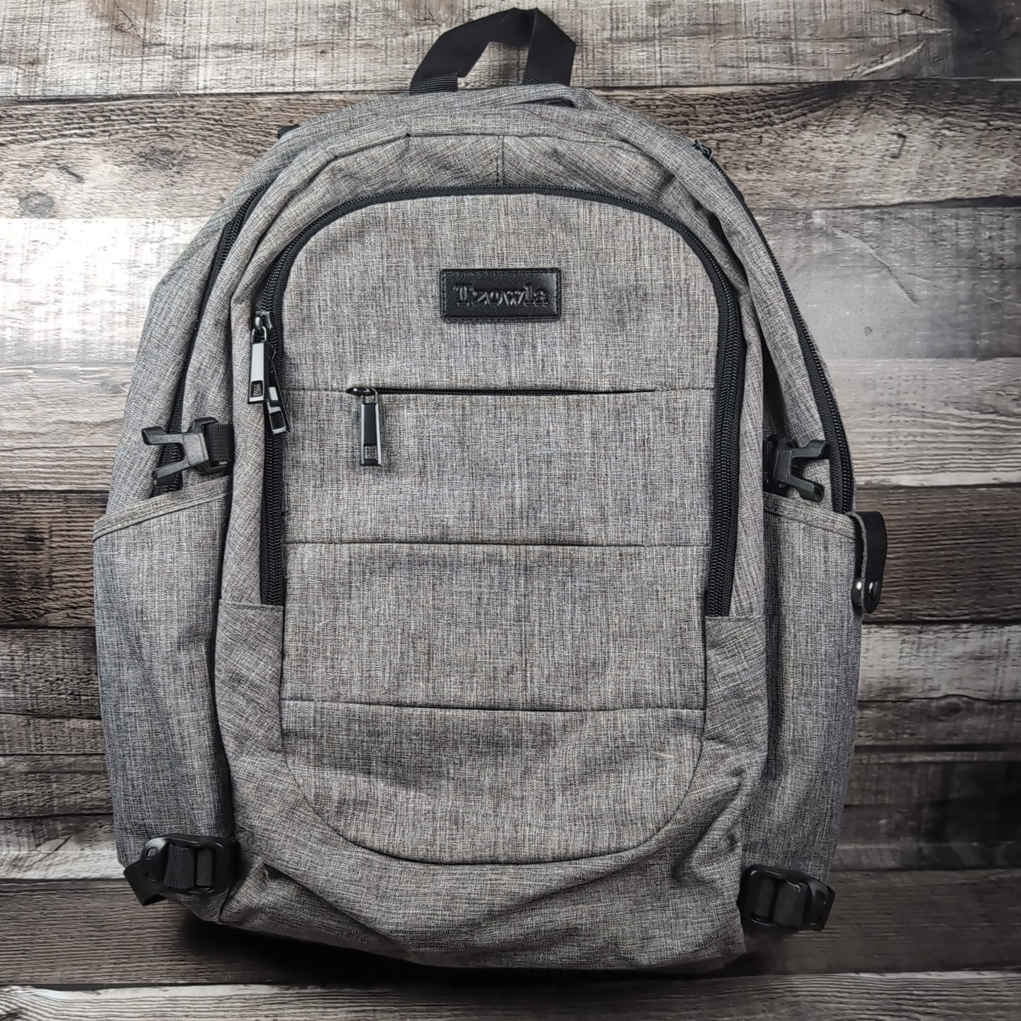 Tzowla - Canvas Laptop Backpack Business Travel - Fits 15 Inch Laptop With Lock