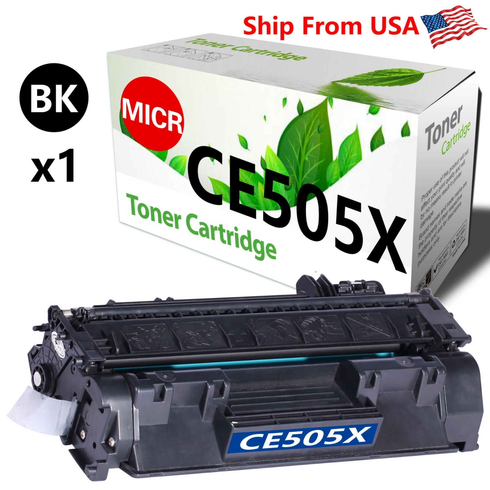 1-PacK CE505X MICR Toner Cartridge for Laser Jet P2054x P2055dn P2055x P2056dn