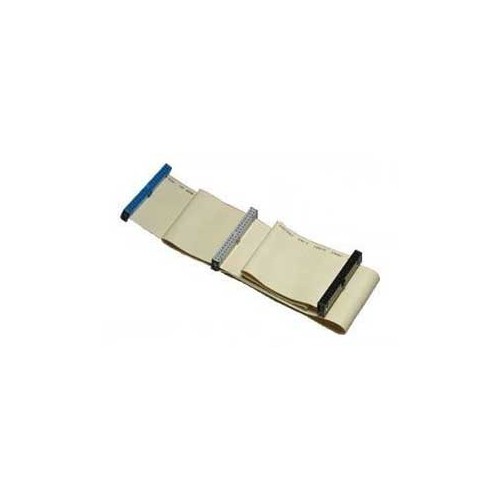 80 Wire IDE Ribbon Cable 40 Pin 18 Inch PATA 2 Device 3 Connector HDD