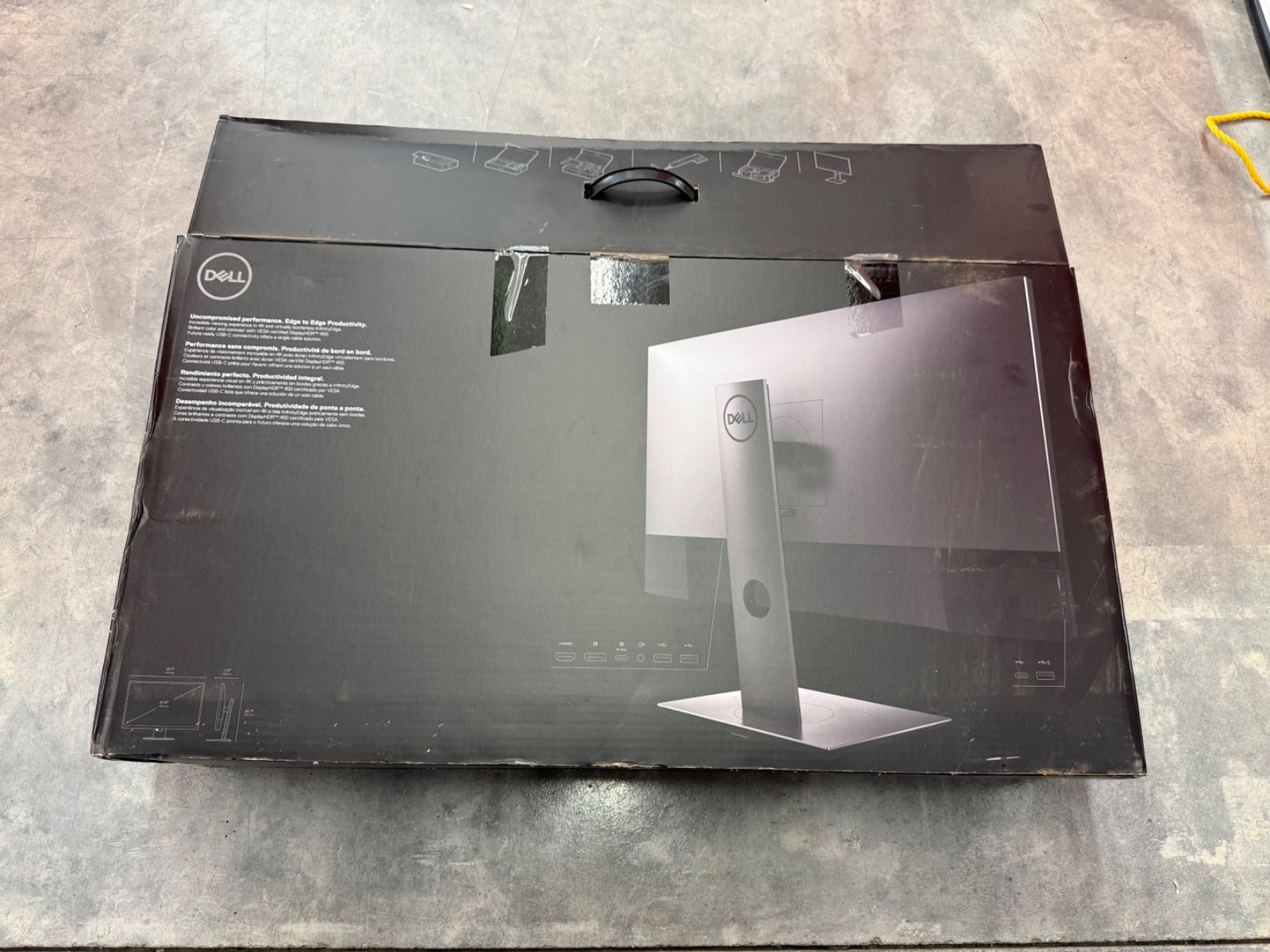 Dell UltraSharp U2720Q 27” 4K UHD IPS Monitor – NEW – HDMI/USB-C – Stand Include