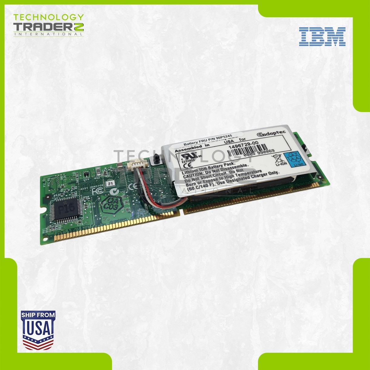 71P8643 IBM ServeRaid 7K SCSI Controller Card 71P8644 W/ 1x Battery