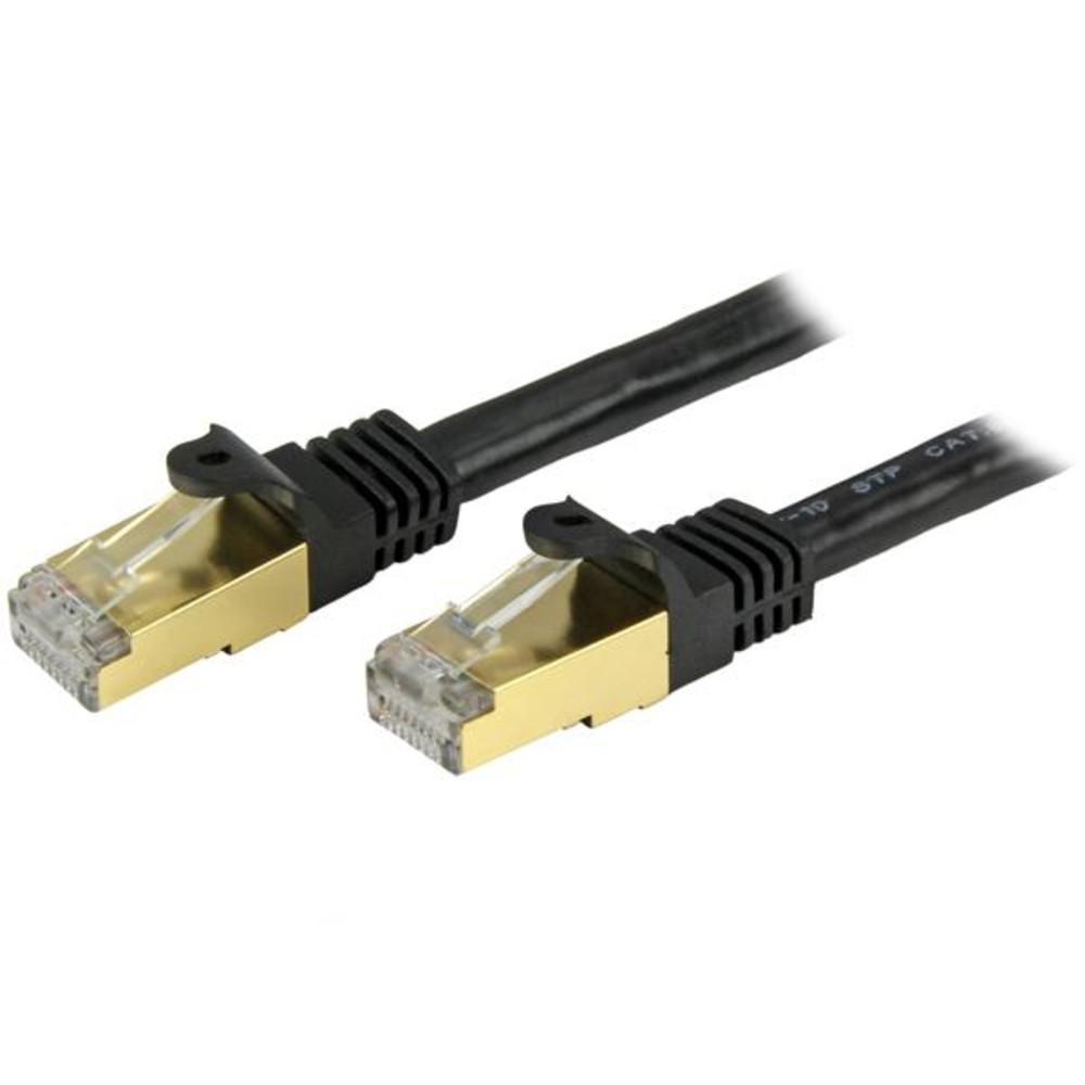 Startech C6ASPAT14BK 14ft CAT6A Ethernet Cable 10 Gigabit Shielded Snagless