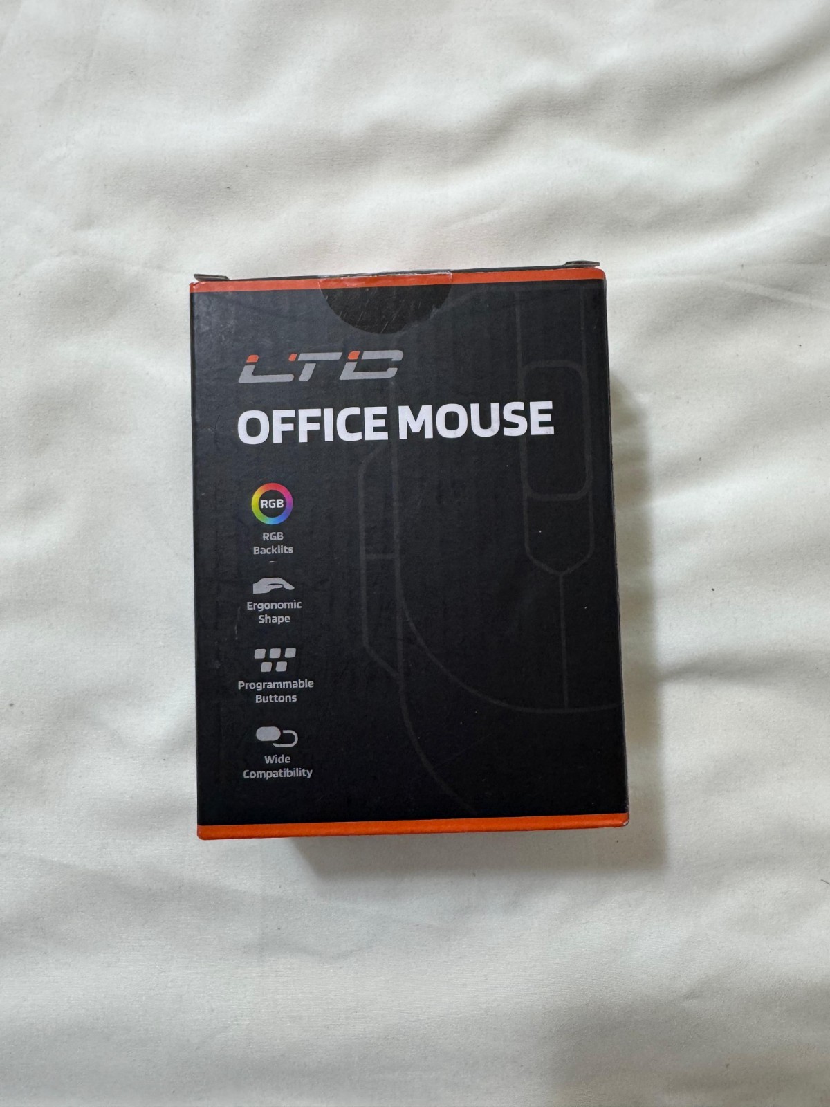 LTC OM021 Wireless RGB Mouse Pink – Bluetooth & 2.4G – Rechargeable – Brand New