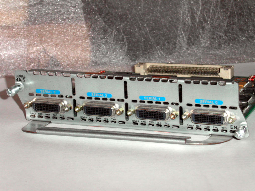 CISCO NM-4A/S 4-Port Async/Sync Serial Module