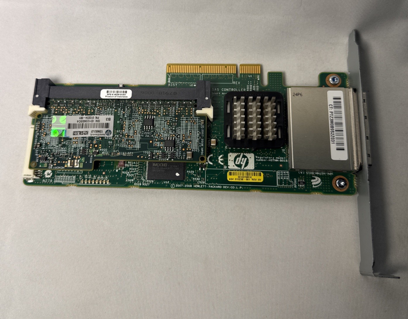 HP HSTNM-B015 Smart Array P411 SAS Controller- HP 13NB2J2 PN: 013224-001