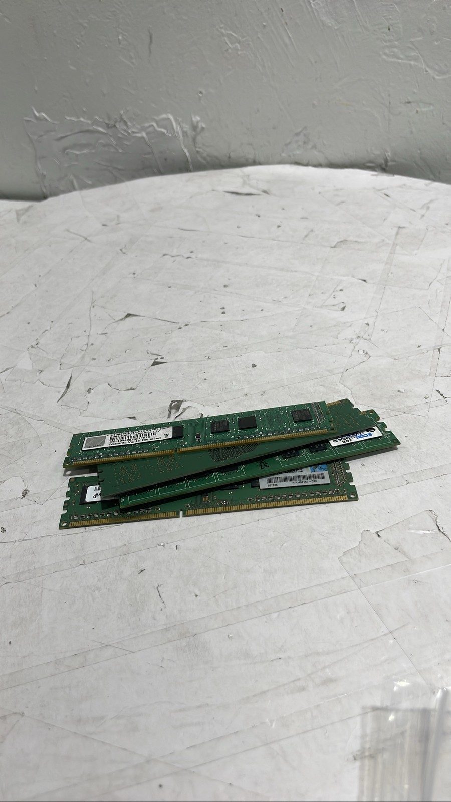 GSkill 4GB 2x2GB DDR3 PC3-10666 Desktop Memory RAM F3-10666CL9D Lot of 4 Mixed