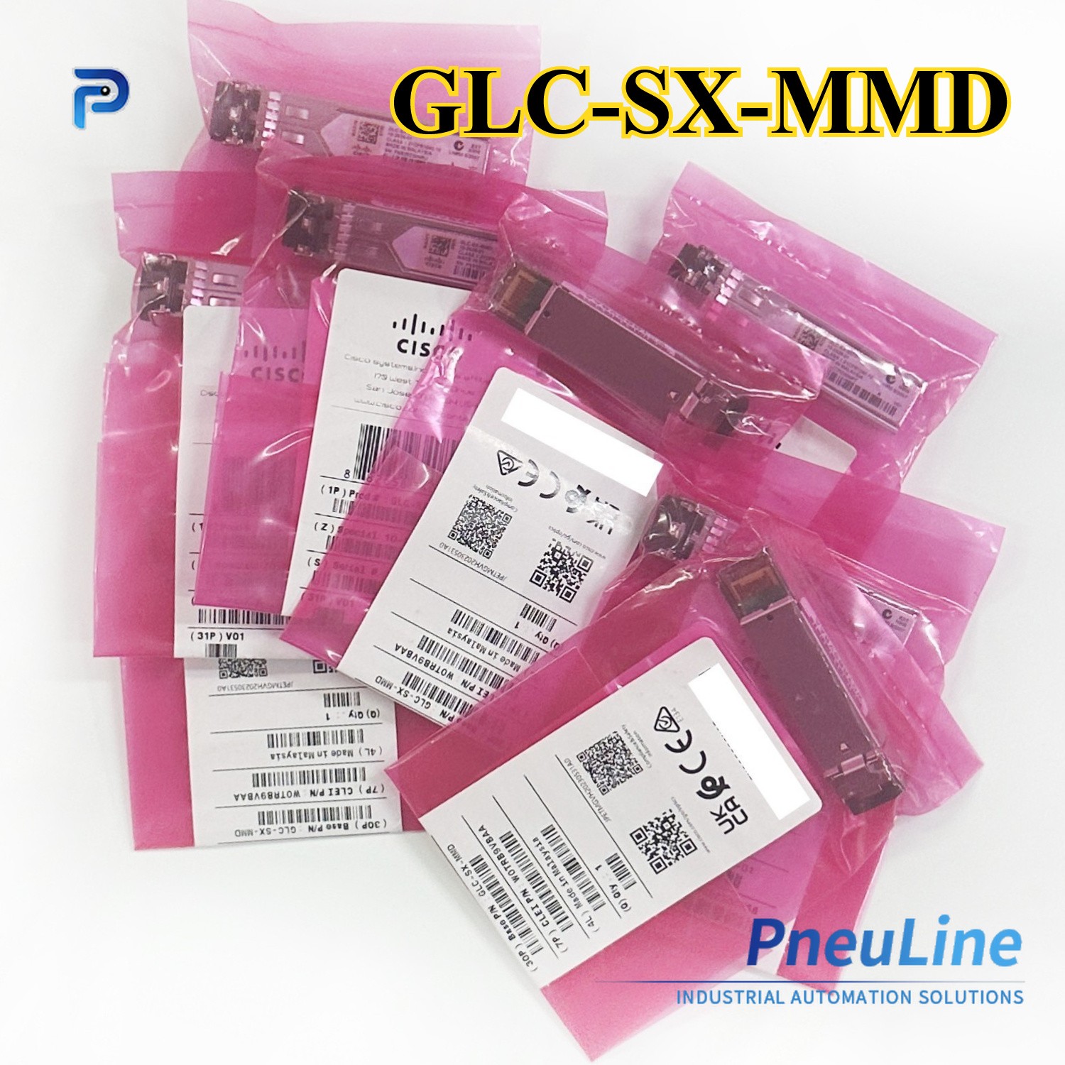 GLC-SX-MMD CISCO 1000BASE-SX Short Wavelength; with DOM HOLOGRAM SFP Fast Ship