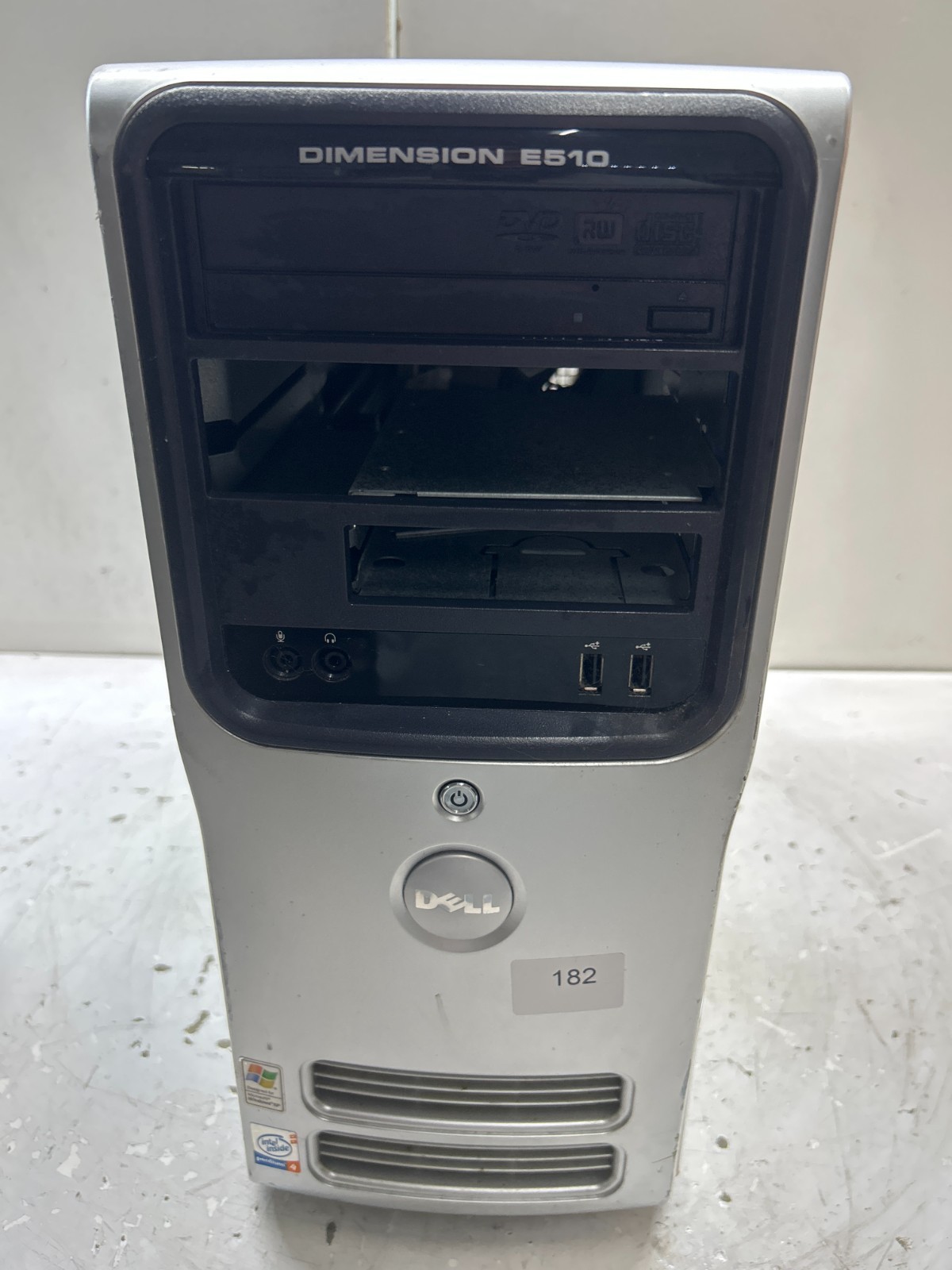 Dell Dimension E510 Intel Pentium 4 2.66GHz 1GB NO HDD