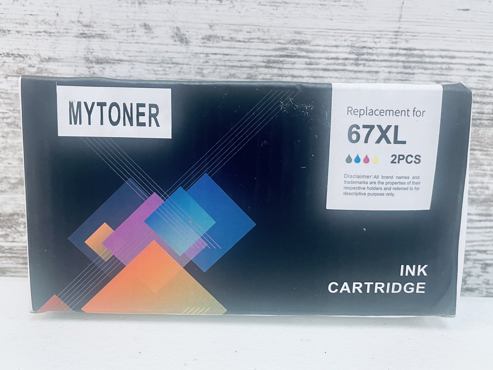 🆕 MYTONER Sealed Replacement Ink Cartridge for HP 67XL 2PCS 