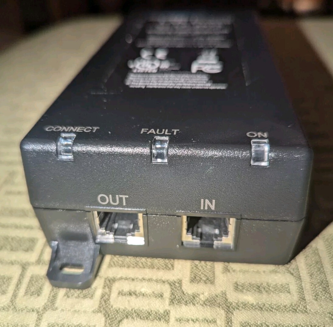 LAN Power LP-2575 ADI Single Port Ultra High Power PoE Midspan Injector 75  W 