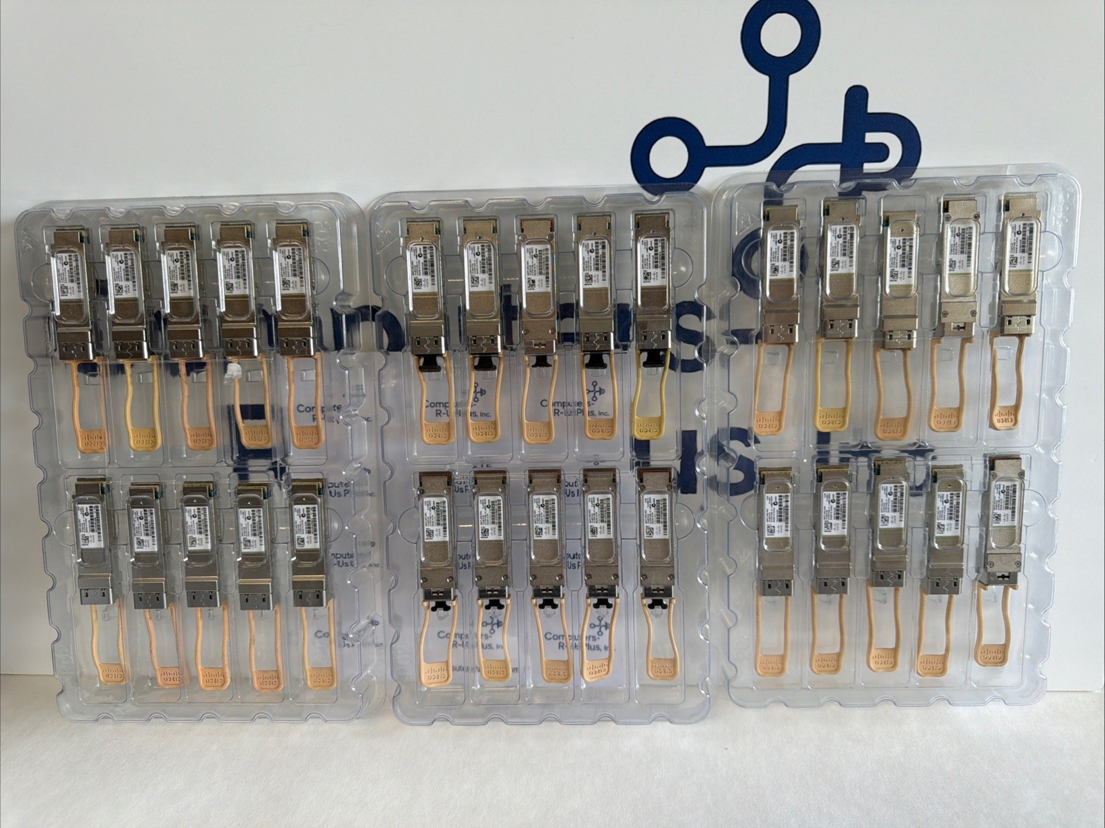 30 X Cisco QSFP-40G-SR4 40G-Base QSFP+ Transceiver Module 10-2672-02 Tested