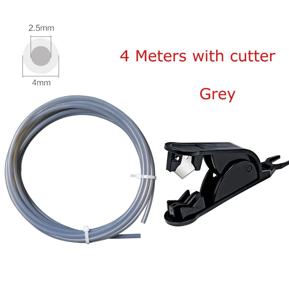PTFE Tube Connector 4mm 3D Printer Bambu Lab P1P P1S X1C Filament Part