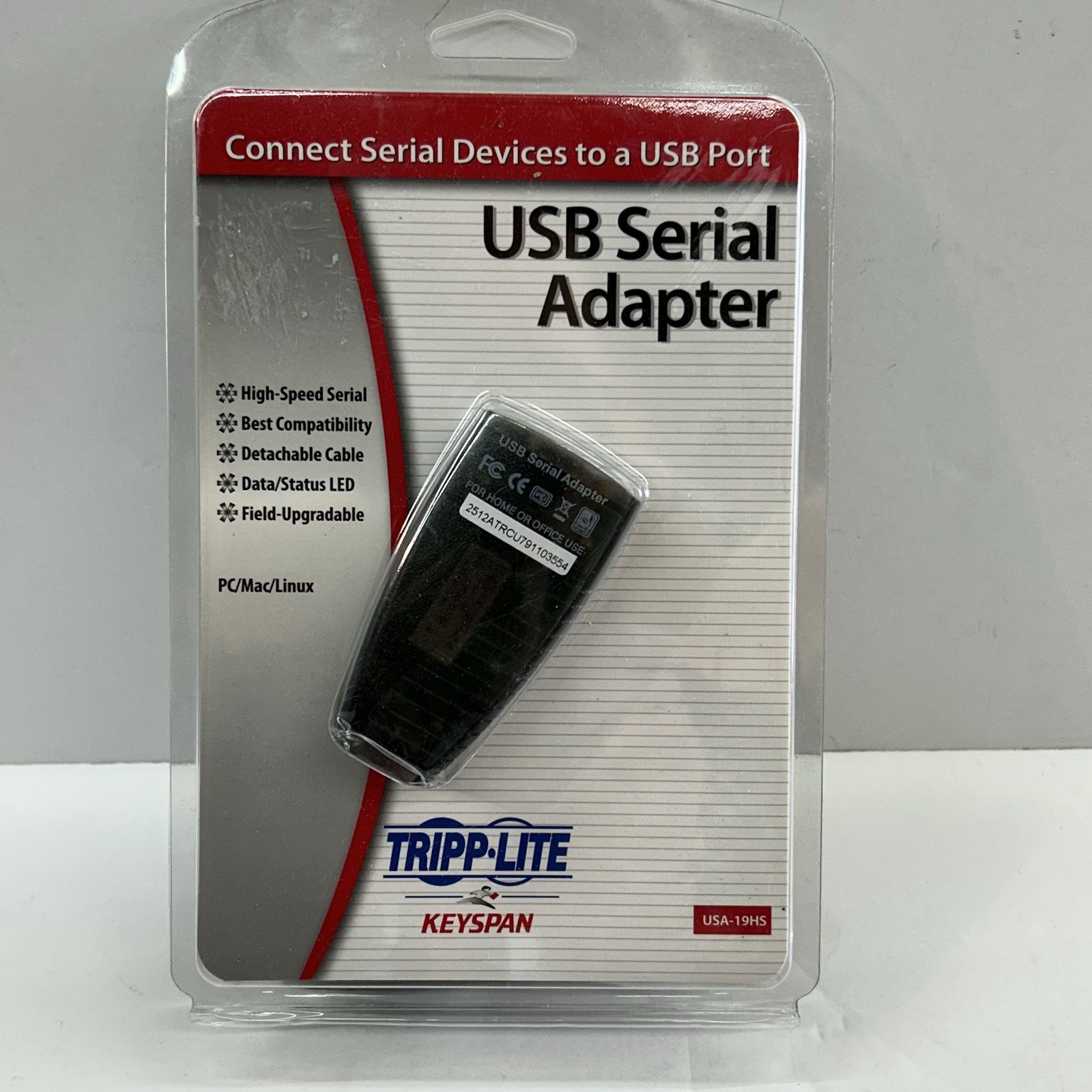 Tripp-lite USA-19HS High-Speed USB to Serial Adapter