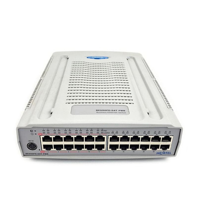 Nortel BES 50FE-24T PWR Ethernet Switch (NT5S00BAE6) - New