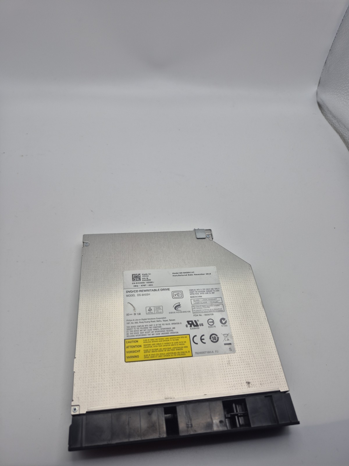 Philips & LiteOn DS-8A5SH DVD/CD Rewritable Drive 041G50 DS-8A5SH11C Black Bezel