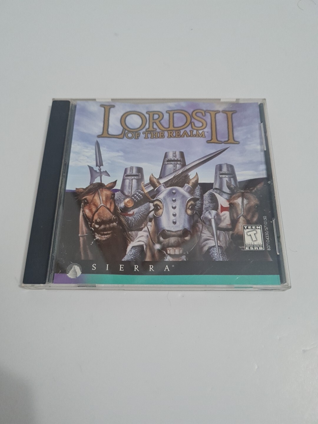 1996 LORDS OF THE REALM II 2 -  PC CD-ROM VIDEO GAME Vintage 