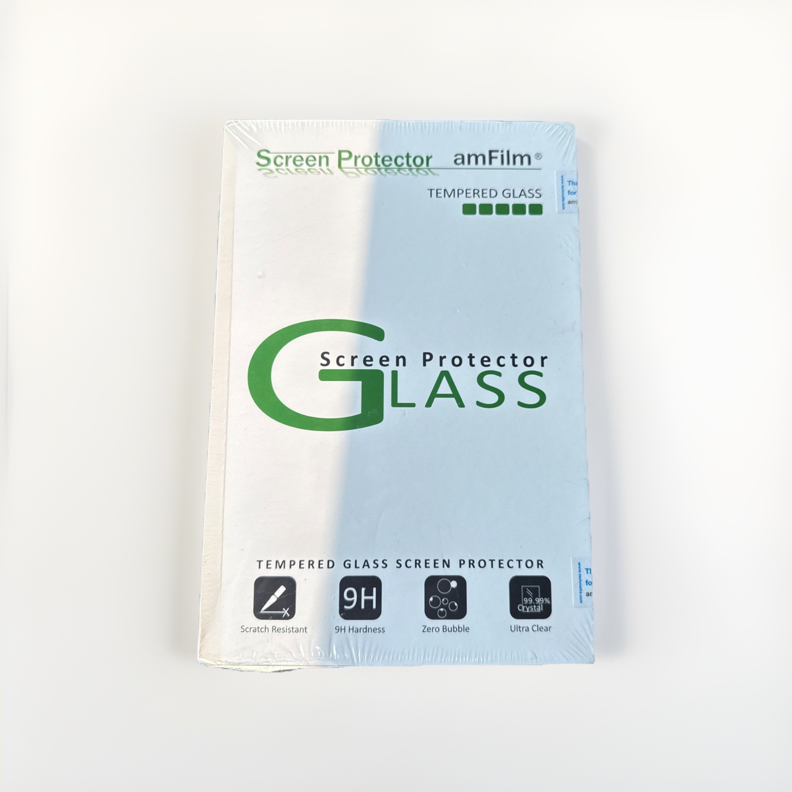 (2-Pack) amFilm iPad Mini 7/6 Glass Screen Protector (2024,2021 7th/6th Gen)